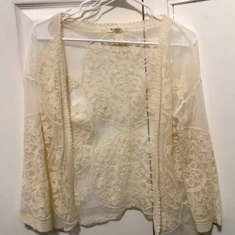 Mini kimono cover top